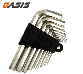 Ball wrench set hex wrench 9PCS hex mini compatible L wrench portable, hex wrench mini 9p, 1pc