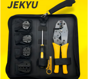 (JK) Terminal Crimping Machine 5-piece Set PG Shinju Flat Penhole Sleeve Crimping Terminal Connector Professional Wiring Wire Connection