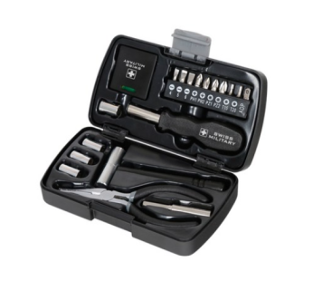 Swiss Military Mini Tool Set SM-H19, 19 Hand Tools, 1 Piece
