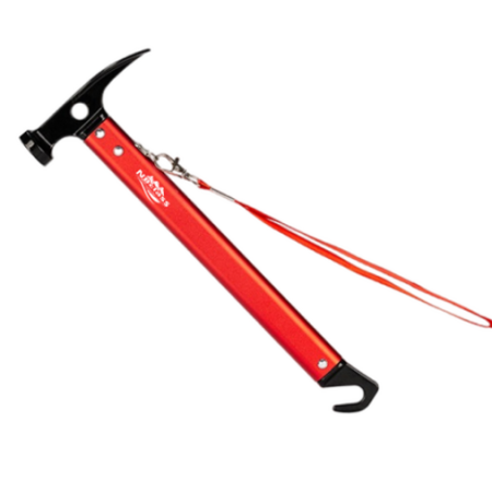 "Newbit Class Multipurpose Lightweight Camping Hammer, Red, 1 Piece "