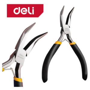 Deli Mini Vent Longnose Curved Pliers Longrose Longnose Longrose, Mini Vent Longnose…, 1pc