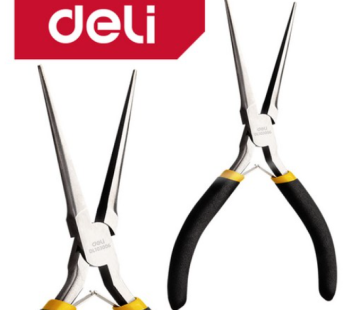 Deli Mini Needle Long Nose Long Nose Pliers, Mini Needle Long Nose…, 1pc