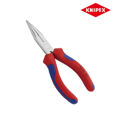 Knipex Long Nose Pliers Pliers Total Length 140mm Punch 25 05 140 (5.5")