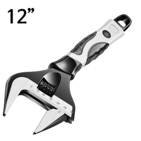 One-stop all-purpose monkey spanner pipe wrench PWS