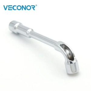 Valve Key Plumbing Socket Wrench Tool L Type Angle Spanner Through Hole 8-19mm Size Mirror Polish Repair Universal Hand Tool