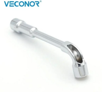 Valve Key Plumbing Socket Wrench Tool L Type Angle Spanner Through Hole 8-19mm Size Mirror Polish Repair Universal Hand Tool