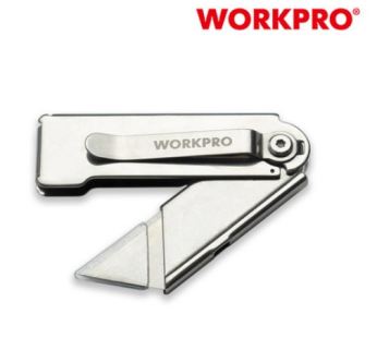 Workpro Stainless Steel Quick Folding Cutter Knife