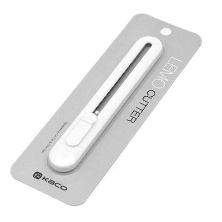 Kako Remo Office Stainless Steel Cutter Knife, White, 1pc