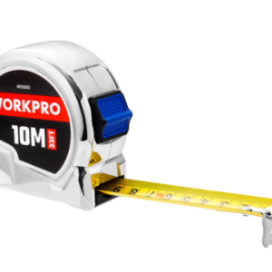 Workpro Chrome Tape Measure 6/24 10m x 25mm WP261013