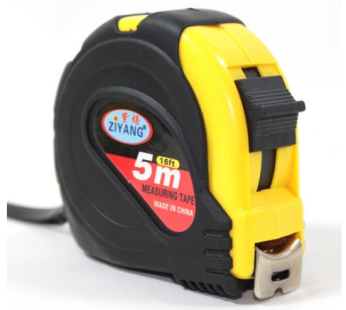 [5M tape measure] One-touch tape measure Portable tape measure Mini tape measure Industrial measuring tool Household tape measure Multipurpose tape measure (5M tape measure)