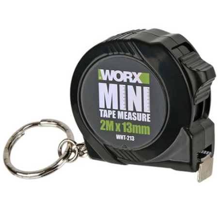WORX Mini Tape Measure 2m x 13mm WHT-213