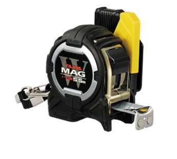 Tajima G3 Gold Double Tape Measure CWM3S2555 Magnetic Tape Measure Double Sided Safety 5.5m Caristul