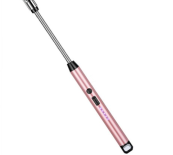 KC Certified USB Rechargeable Ignitor Electric Lighter Camping Candle Restaurant Ignition Stick, Rose Gold, 1 Piece