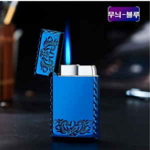 Turbo Windproof Luxury Rechargeable Lighter Men Women Couple Birthday Gift Personal Floral Luxurious Lighter Case