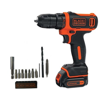 Black & Decker Cordless Drill BDCDD12K