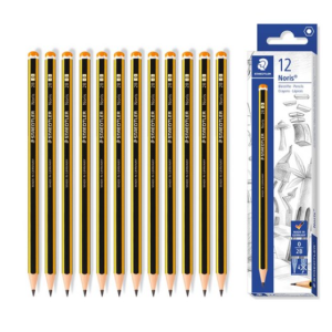 Staedtler Noris 120 Pencil HB B 2B 12 Pieces