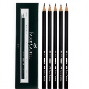 12p Black Faber B Pencil