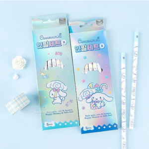 Sanrio Cinnamoroll 5-piece pencil set 1+1