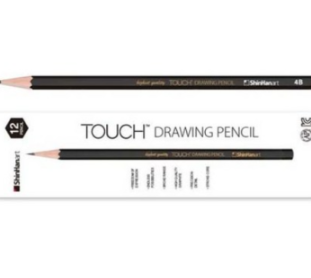 Touch Shinhan Hwagu Sketch Pencil Drawing Pencil, 4B, 12 pcs
