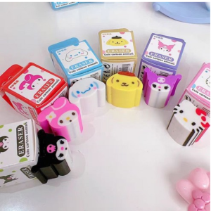 Sanrio Milk Pack Eraser Character Eraser Eraser that erases easily