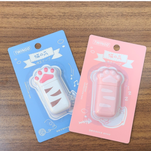 Eraser School Supplies Correction Stationery Transparent Jelly Cat Paws