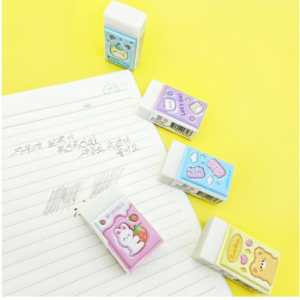 600 Fluffy, Soft, Pressure Eraser 1 Piece – Individually wrapped, cushion-like, easy-to-erase eraser