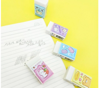 600 Fluffy, Soft, Pressure Eraser 1 Piece – Individually wrapped, cushion-like, easy-to-erase eraser