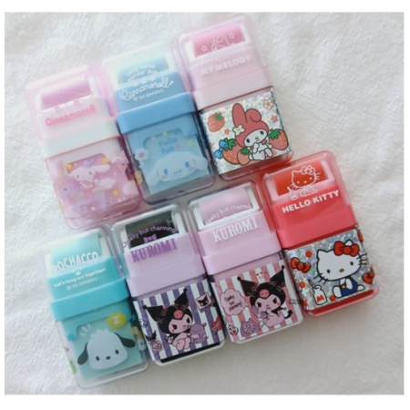 Bling School Sanrio Roller Eraser 7 Types