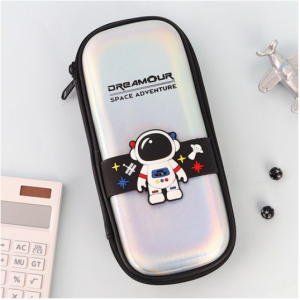 Pencil Case Astronaut EVA 2-stage Pouch Boy Student Pencil Case Multi-pouch School Supplies