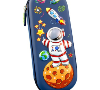 Double Fancy Space 3D Stereoscopic Pouch-type Pencil Case