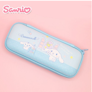 Sanrio Cinnamoroll Pencil Case EVA 2-tier Cute Character Middle School Pretty Plastic Pencil Case Gift Pencil Case Pouch Hard Case Pencil Case