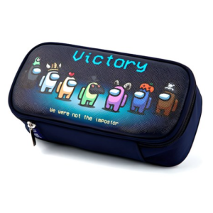 Among Us Square Pencil Pouch, Victory, 1pc