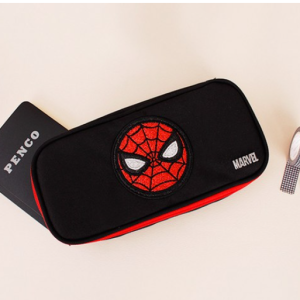 Marvel Spiderman Glitter Pouch Pencil Case Cloth Plush Pencil Case Kids Boys Children Elementary School Student Character Gift