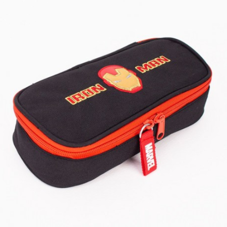 Marvel Iron Man Armored Pencil Case Boys Children Kids Elementary School Pouch MARVEL