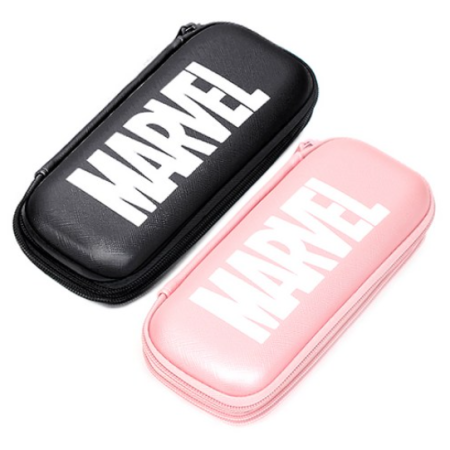 Marvel Lite 2-Tier EVA Pencil Case, Black, 1 Piece