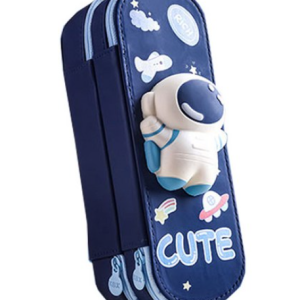 City Company Kkukkuki Pencil Case, Cute Astronaut, 1pc