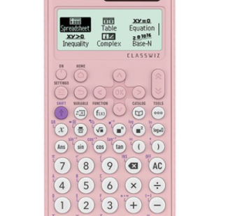 Casio Engineering Calculator Pink