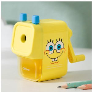 Spongebob 5-Stage Adjustable Sharpener, Yellow, 1 Pack