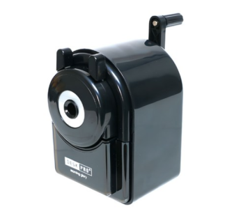 Morning Glory 14000 Desk Pro Large Pencil Sharpener, Black, 1pc