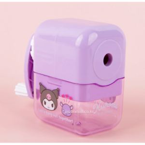 Sanrio Kuromi Mini Pencil Sharpener Elementary School Stationery Gift Entrance Preparation Items