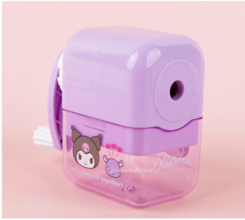 Sanrio Kuromi Mini Pencil Sharpener Elementary School Stationery Gift Entrance Preparation Items