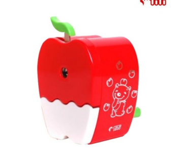 Daejinsangsa Apple Pencil Sharpener (Choose 1 of 2) Pencil Sharpener, Red, 1 piece