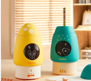 Full-auto automatic pencil sharpener Jumbo size available Auto rise, Mushroom (no…, 1 piece)