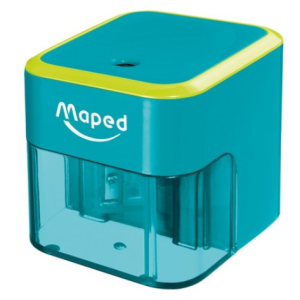 Maped Maped Portable Electric Pencil Sharpener + 4 AA Batteries Included