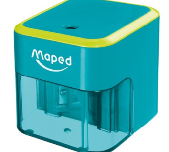 Maped Maped Portable Electric Pencil Sharpener + 4 AA Batteries Included