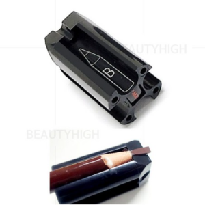 4 Type 2in1 Sharpener (Jongtaek) Semi-permanent material design pencil pencil sharpener, (4 Type Black), 1 piece