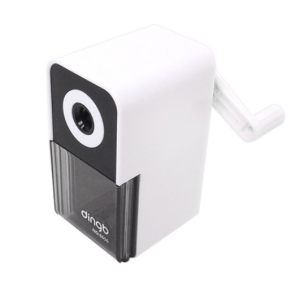 Projection Design 2-Step Adjustment Pencil Sharpener, White, 1 Piece