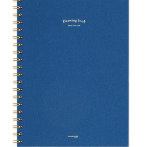 000 Classic Thick Drawing Book Navy