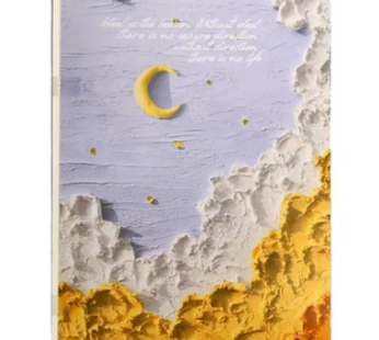 Toppia Rough Sketchbook Yeonbora Oil Painting 2372