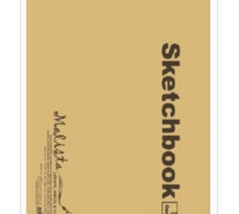 Malista Sketchbook 4-section (200g m 370x540mm 17 sheets)
